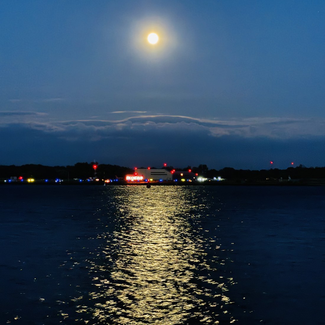 Full moon over the water — New Moon and Full Moon Rituals email subscription